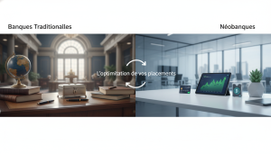 L&rsquo;optimisation de vos placements : une comparaison entre banques traditionnelles et néobanques