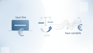 Prêt taux fixe vs taux variable : choix 2026