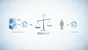Crédit immobilier en SCI vs nom propre : choisir